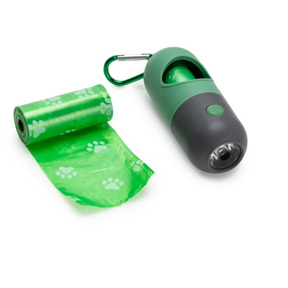 NICE PAWS LED Bag Dispenser (w/ 2 rolls) - Picture 2 of 3